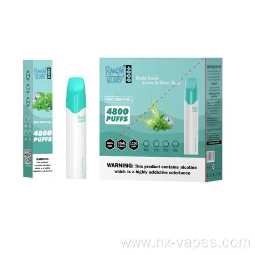 Wholesale RandM Glory 4800Puffs Disposable